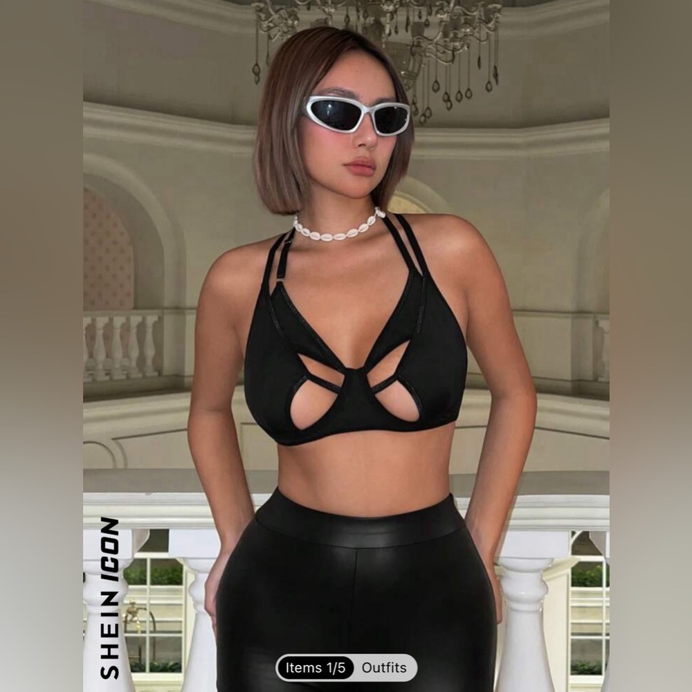 Shein Cutout Bra Top